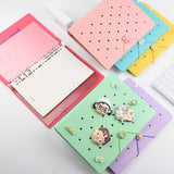 Sworldme A5 DIY Charm loose leaf Notebook