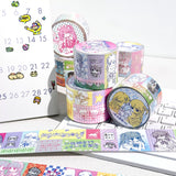 AGUGU Winter Game Glitter Sticker Tape