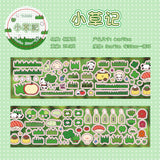 Babbling Time Retro Glitter Sticker Tape