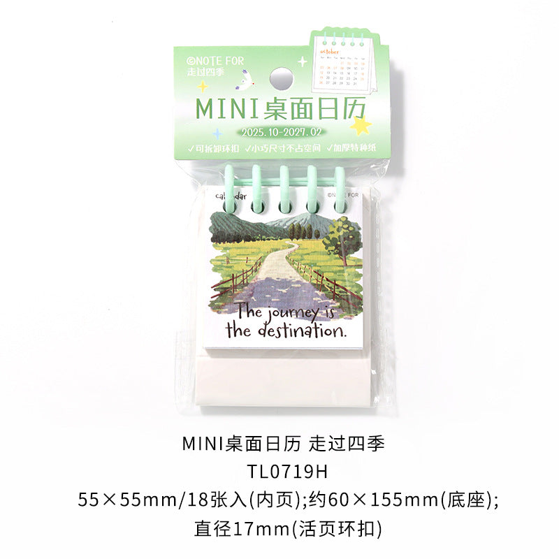 Cute Mini Desk Calendar