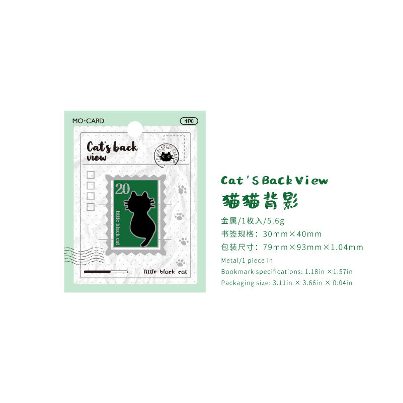 Kitten's Reminder Metal Bookmarks