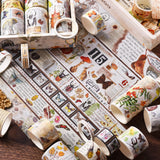 18 Rolls Vintage Washi Tape Set