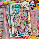 3D Snoopy Loose Leaf Notebook