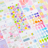 Color Land 3000pcs Sticker Book