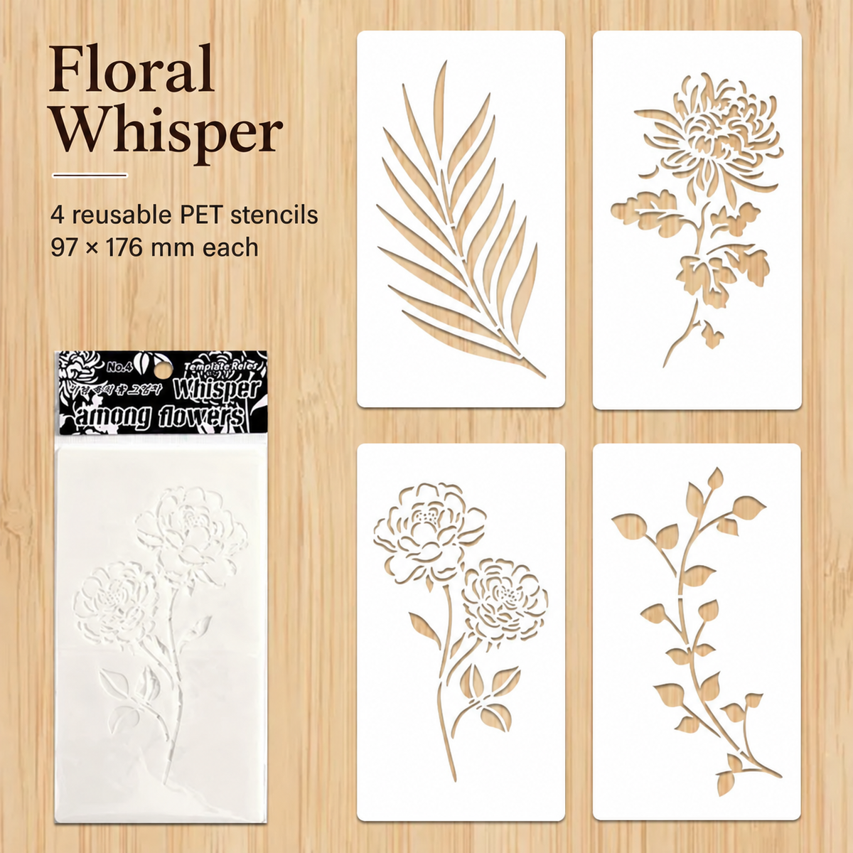Botanical Breeze Stencil Set
