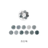 Candy Color Dot Adhesive Stickers Washi Tapes