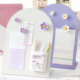 Magnetic Flower Message Board Set