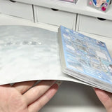 Blue Rain Retro Sticker Book