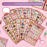 Pixel Cloth Changing Spiral Sticker Book