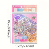 Happy Screenshot Scene Sticker Book