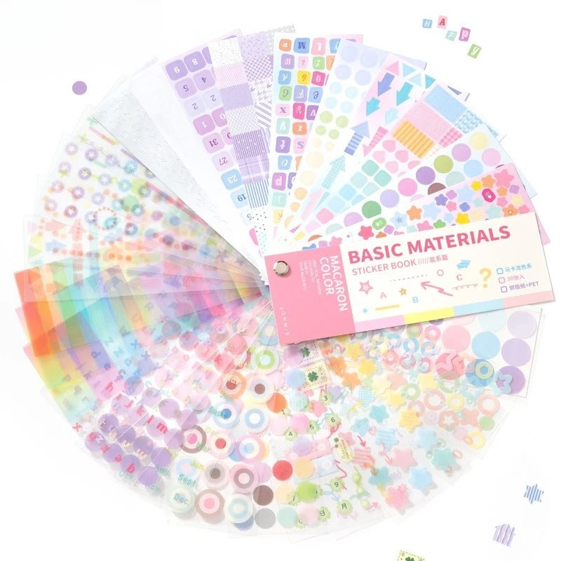 3000pcs Essential Series Sticker Book