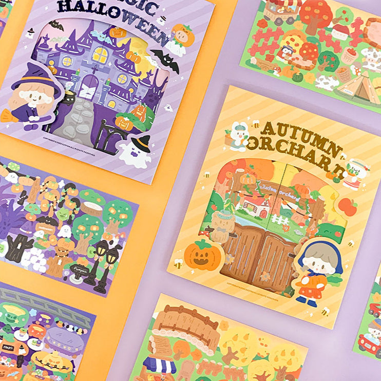 Molinta Halloween&Autumn Sticker Sheet