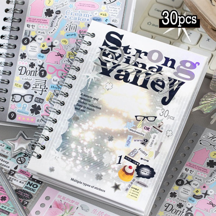 Dream Island Coil Sticker Book