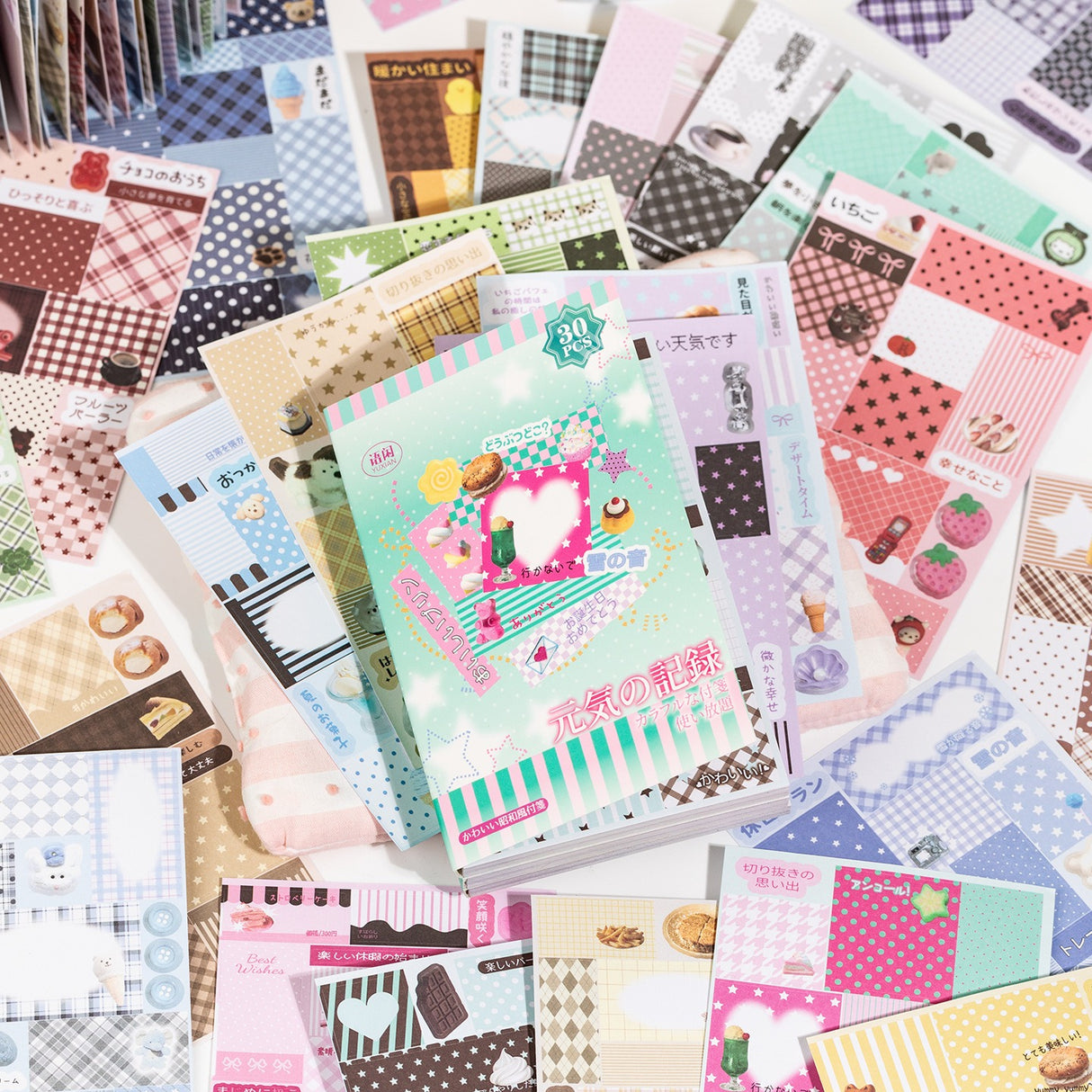 Patchwork Essential Material Sticker Book