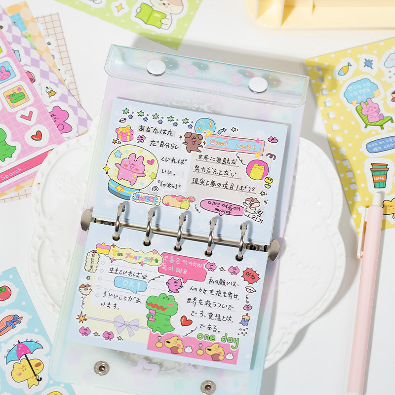 2000 pcs Cuties Diary Sticker Book