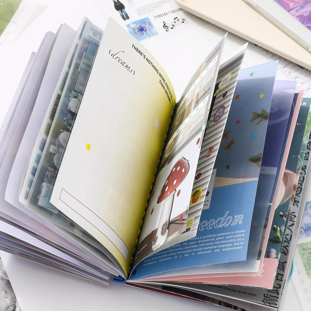 Dream-making Coil Sticker Book