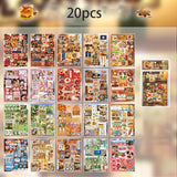 Throwback Retro Sticker Book