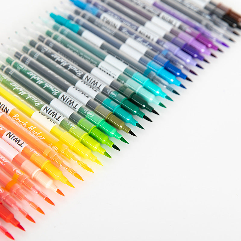 Dual Tip Brush Pens – GeorgiePorgy