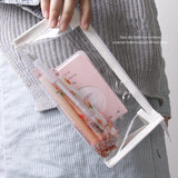 Transparent Triangle Pencil Case