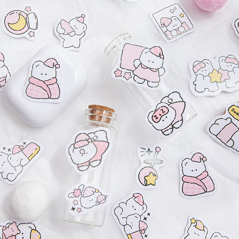 Sales! Happy Bear Series Sticker Bag