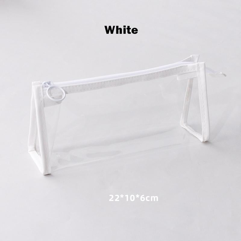 Transparent Triangle Pencil Case