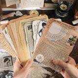Sonderangebote! Buchsammlungsserie Vintage Journaling Deco Papiertüte