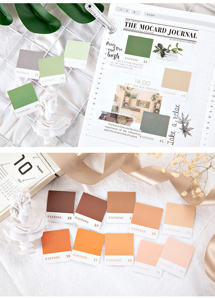 Inspirational Color Palettes Sticker Box