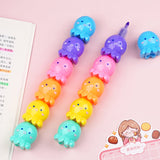 Little Octopus Color Highlighter Pens