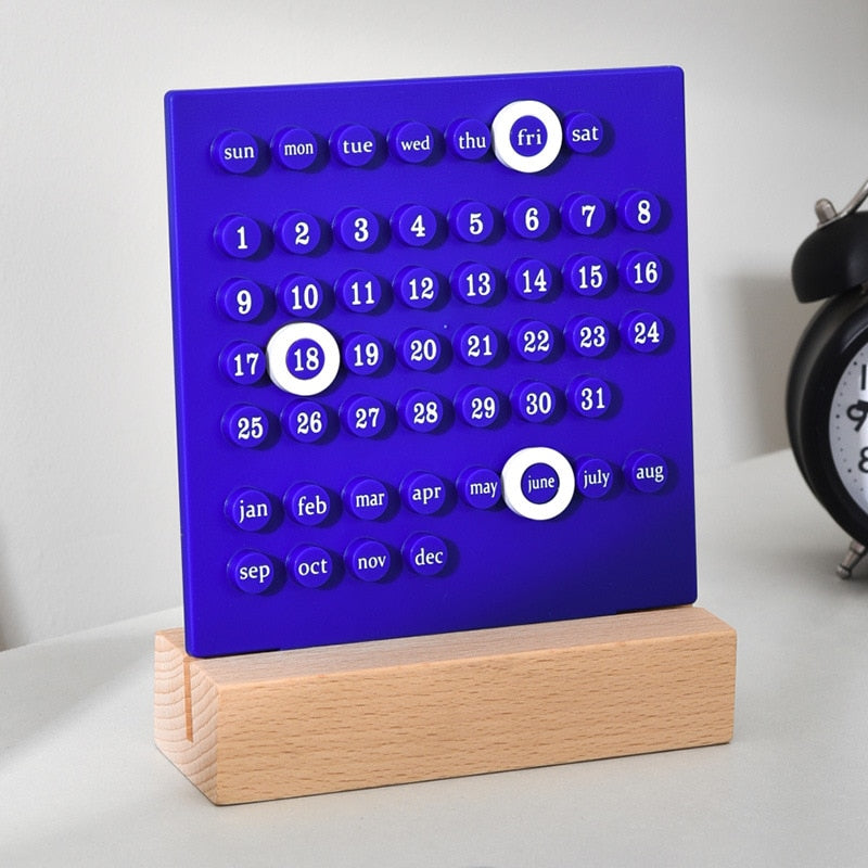 Niedlicher, kreativer Desktop-Ewiger Kalender