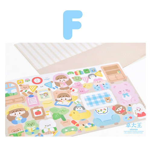 Randloser Molinta-Aufkleberbogen