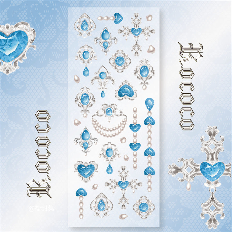 Coco Diamond series sticker sheet