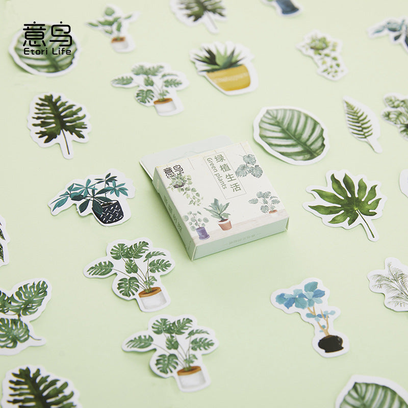 Sticker Pot Life Plant Life Sticker Box – ReJoyceStore