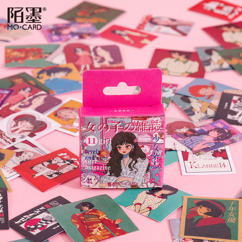 Girls Magzine Stickerbox