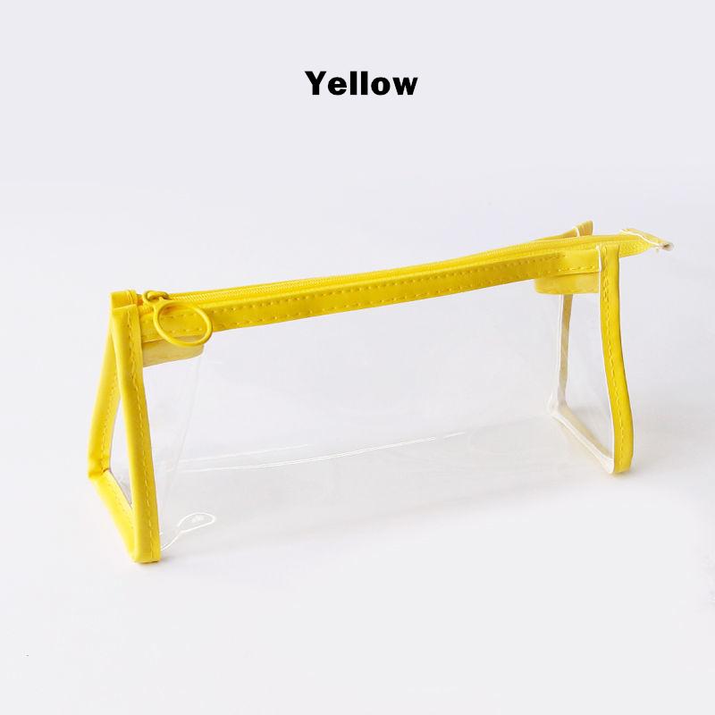 Transparent Triangle Pencil Case