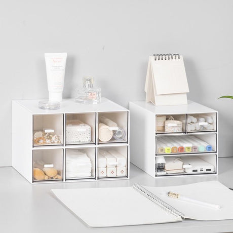 Minimalistische Schubladenaufbewahrung Schreibtisch-Organizer-Box