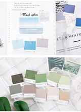 Inspirational Color Palettes Sticker Box