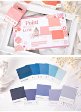 Inspirational Color Palettes Sticker Box